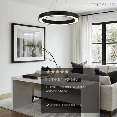 Embrace Modern Ring Pendant Light 