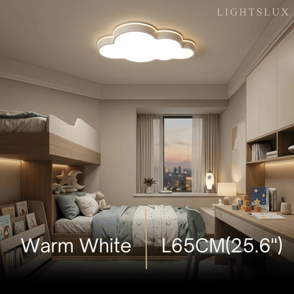 Modern White Flush Mount Ceiling Light