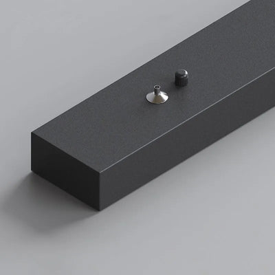 Modern Linear Pendant Light Black with Metal Ceiling Light