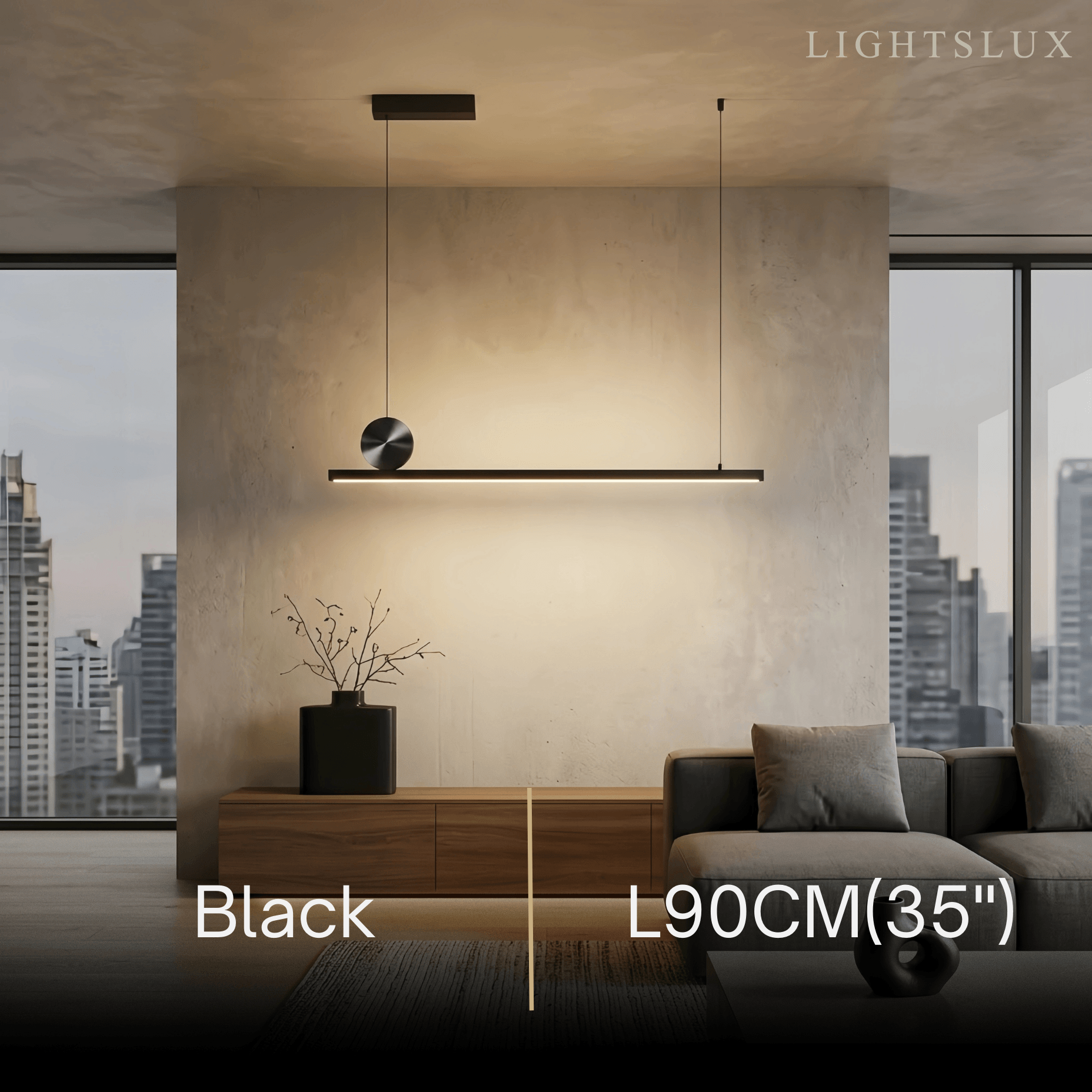 Arcato Modern Dimmable Pendant Light