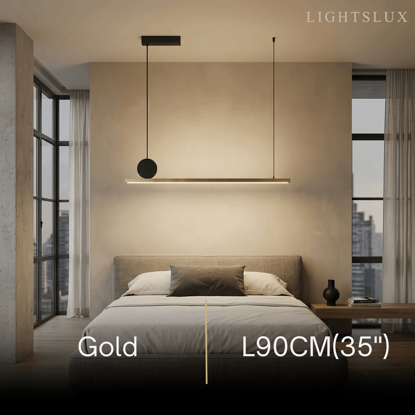 Arcato Modern Dimmable Pendant Light