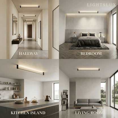Arcato Modern Linear Ceiling Light