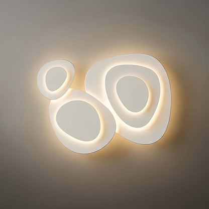 Crema Modern LED Flush Mount Ceiling Light – Nordic Metal Bedroom Fixture