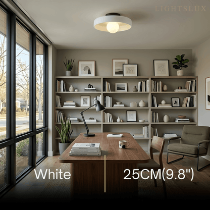Modern_Round_Ceiling_Light_Orange