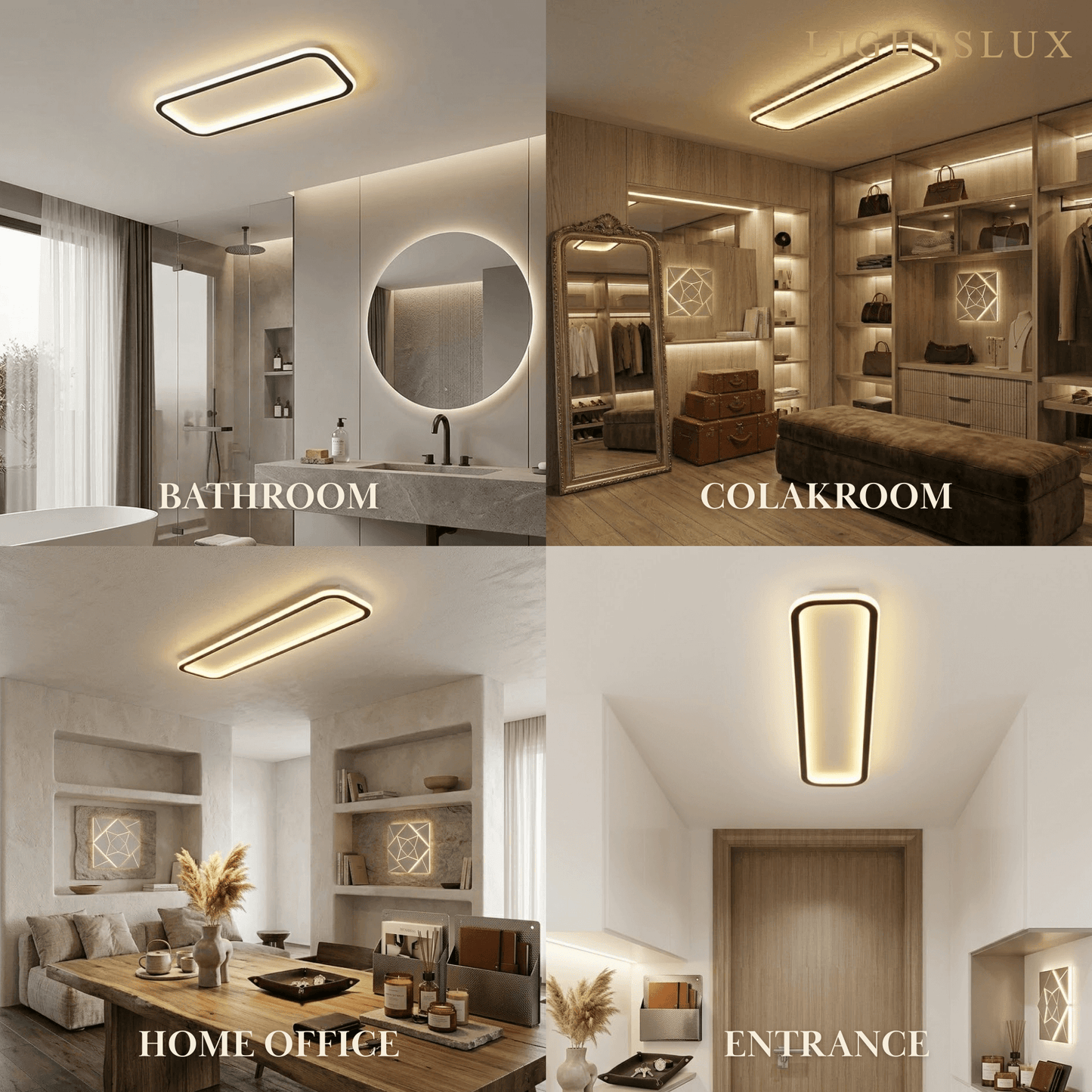 Arcato  Modern LED Ceiling Light