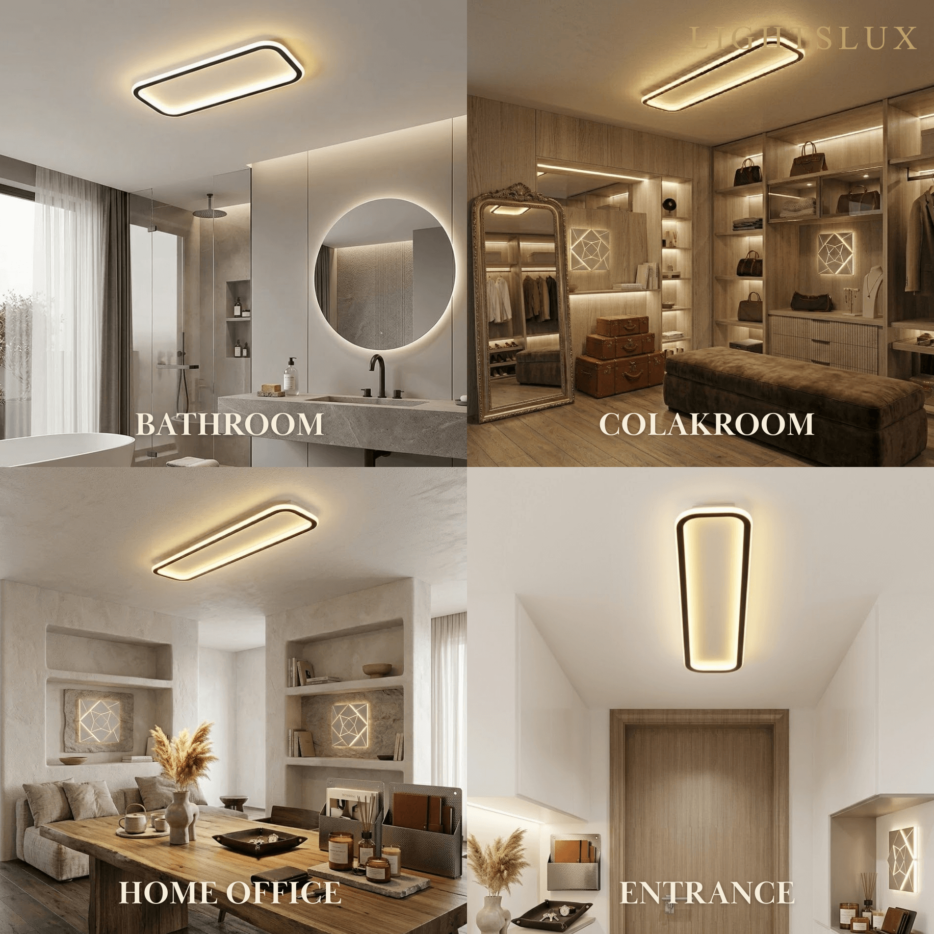 Arcato  Modern LED Ceiling Light