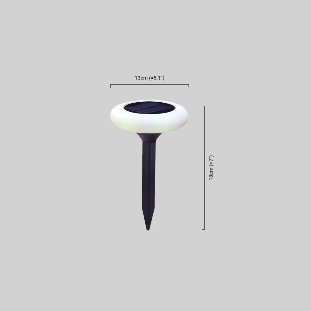 Modern Rock-Shaped Solar Ground Ligh