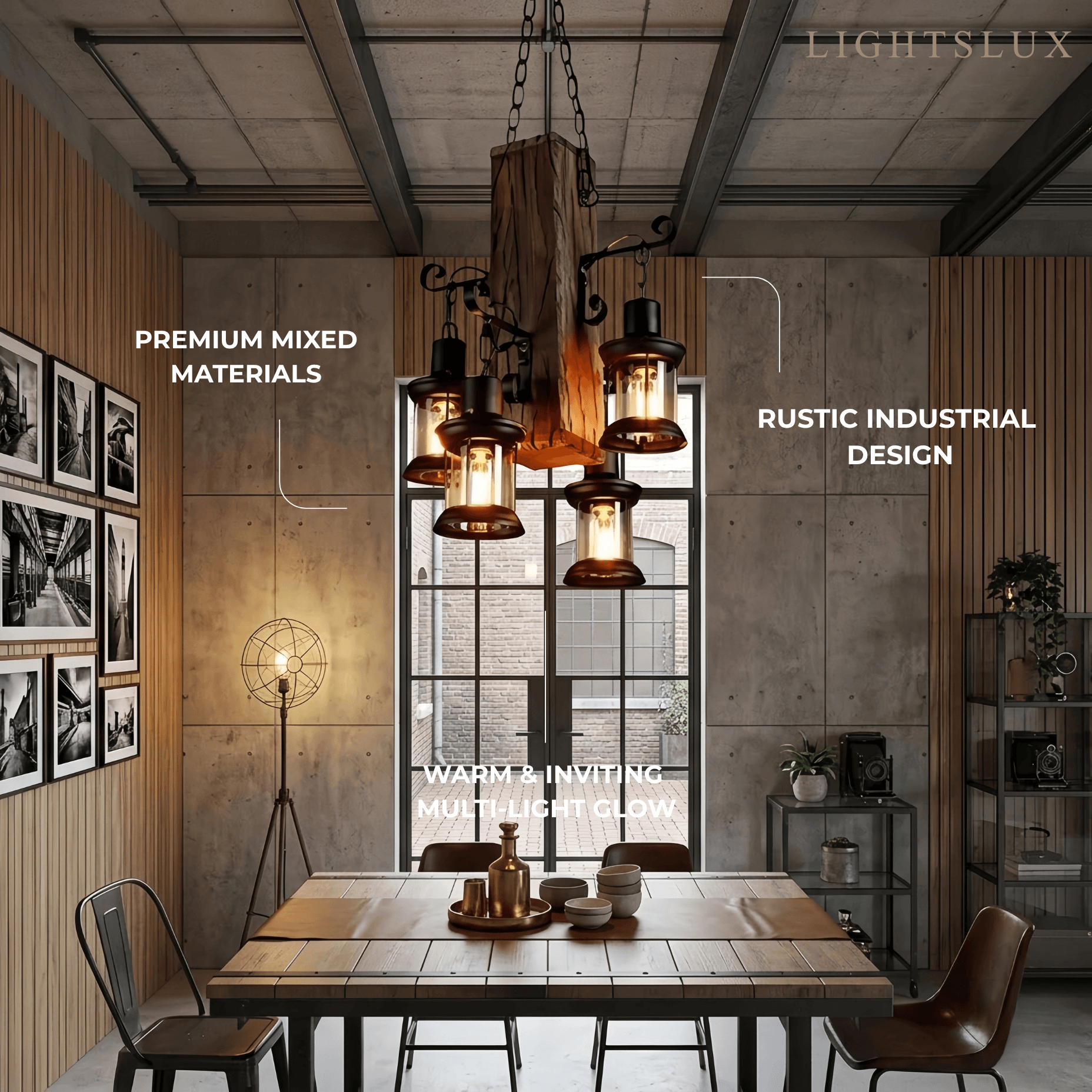 Irondale Industrial Metal Pendant Light