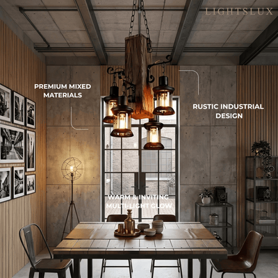 Irondale Industrial Metal Pendant Light