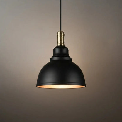 Irondale Industrial Metal Pendant Light - Copper Dome Design for Dining Room