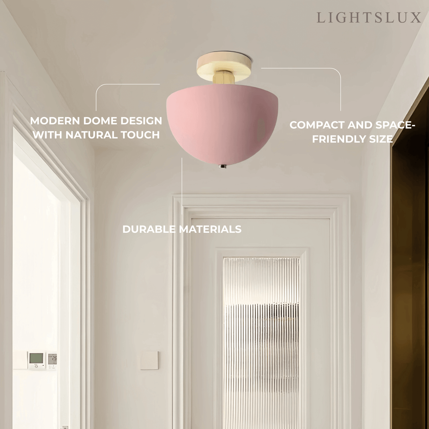 Morandia Modern Dome/Bowl Ceiling Light –