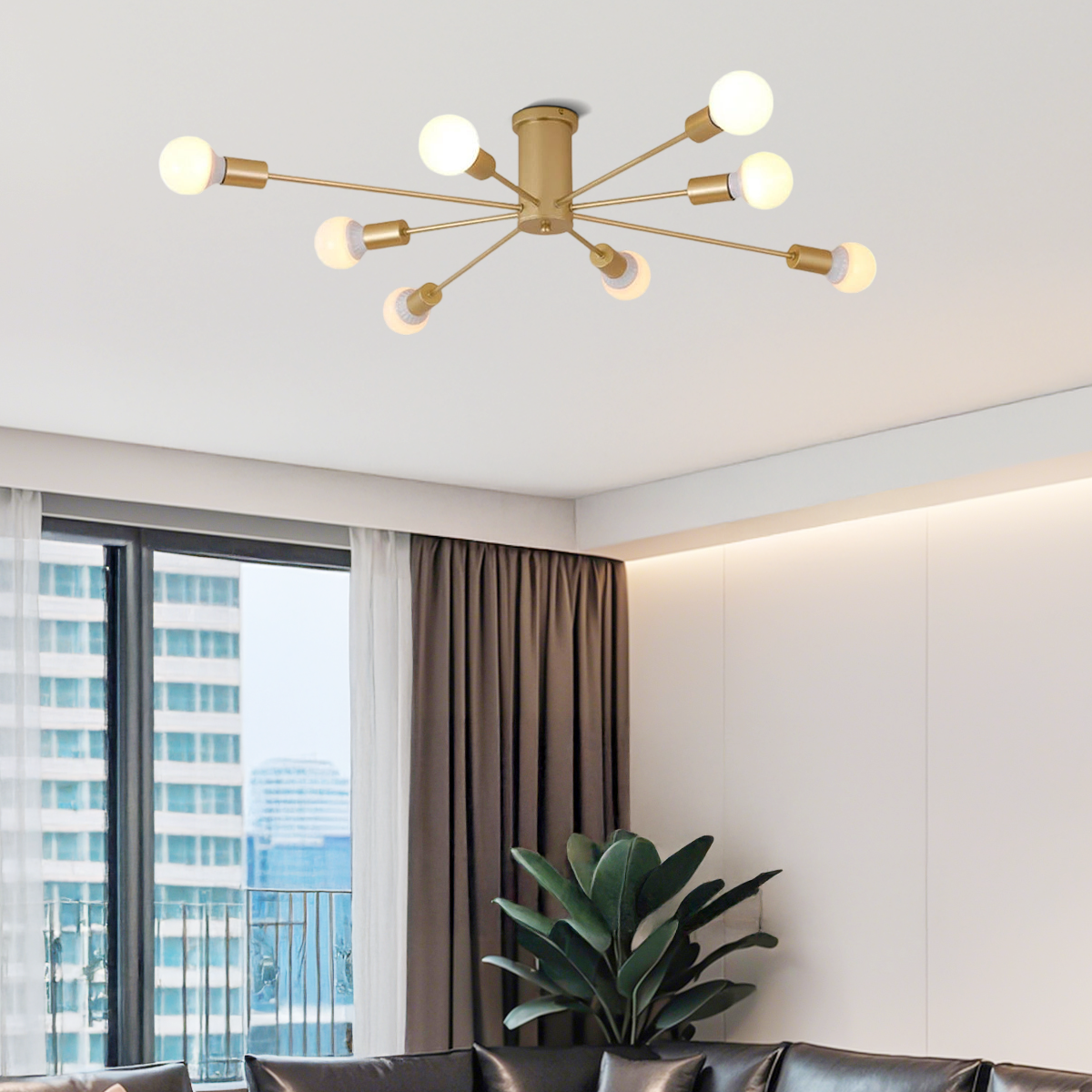 Modern_Metal_Glass_Ceiling_Light