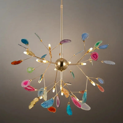 Excelis_Art_Deco_Natural_Agate_Chandelier_-_Leaf
