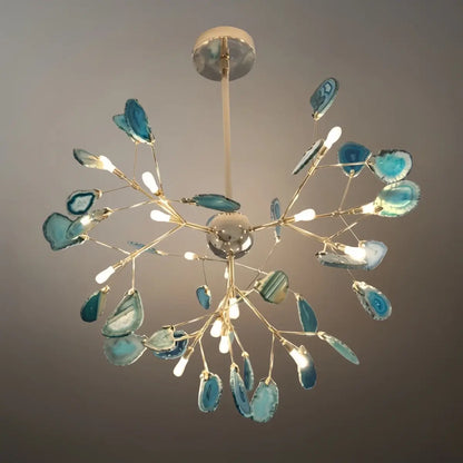 Excelis_Art_Deco_Natural_Agate_Chandelier_-_Leaf
