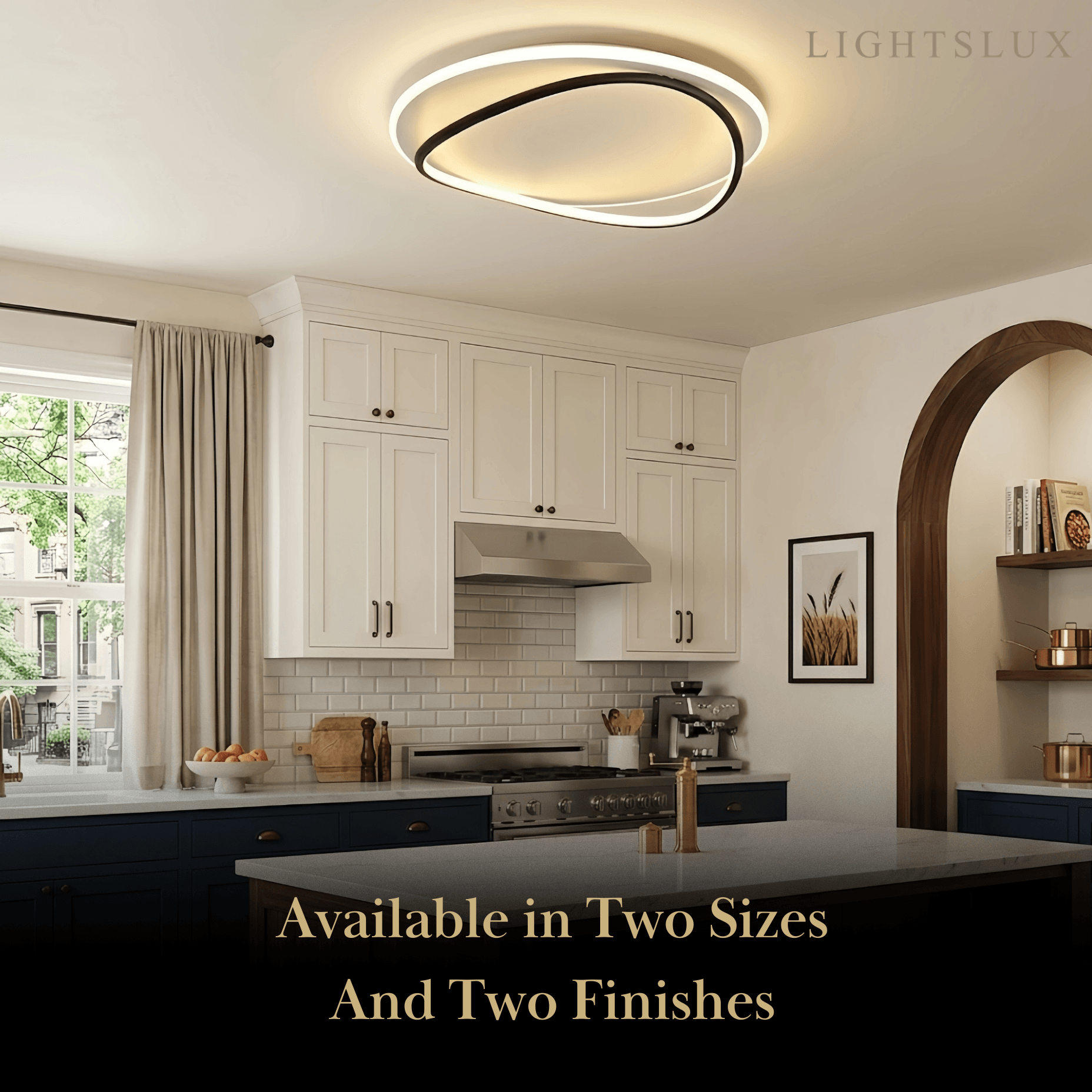 Velora Modern Ring Ceiling Light 