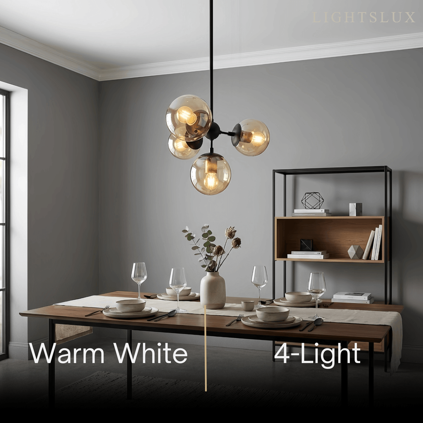 Modern Bubble Cluster Chandelier
