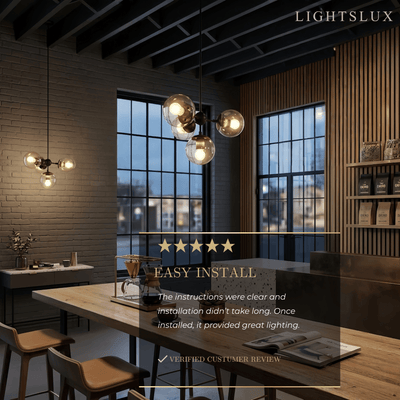 Modern Bubble Cluster Chandelier