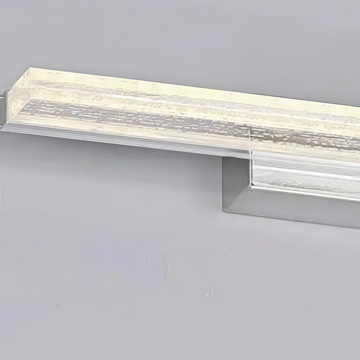 Arcato Modern Silver Vanity Light 