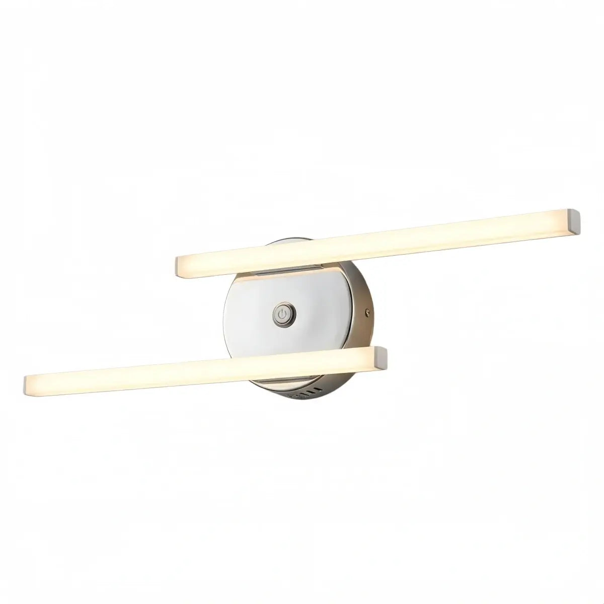 Arcato Modern Black/Silver Double Linear Wall Light