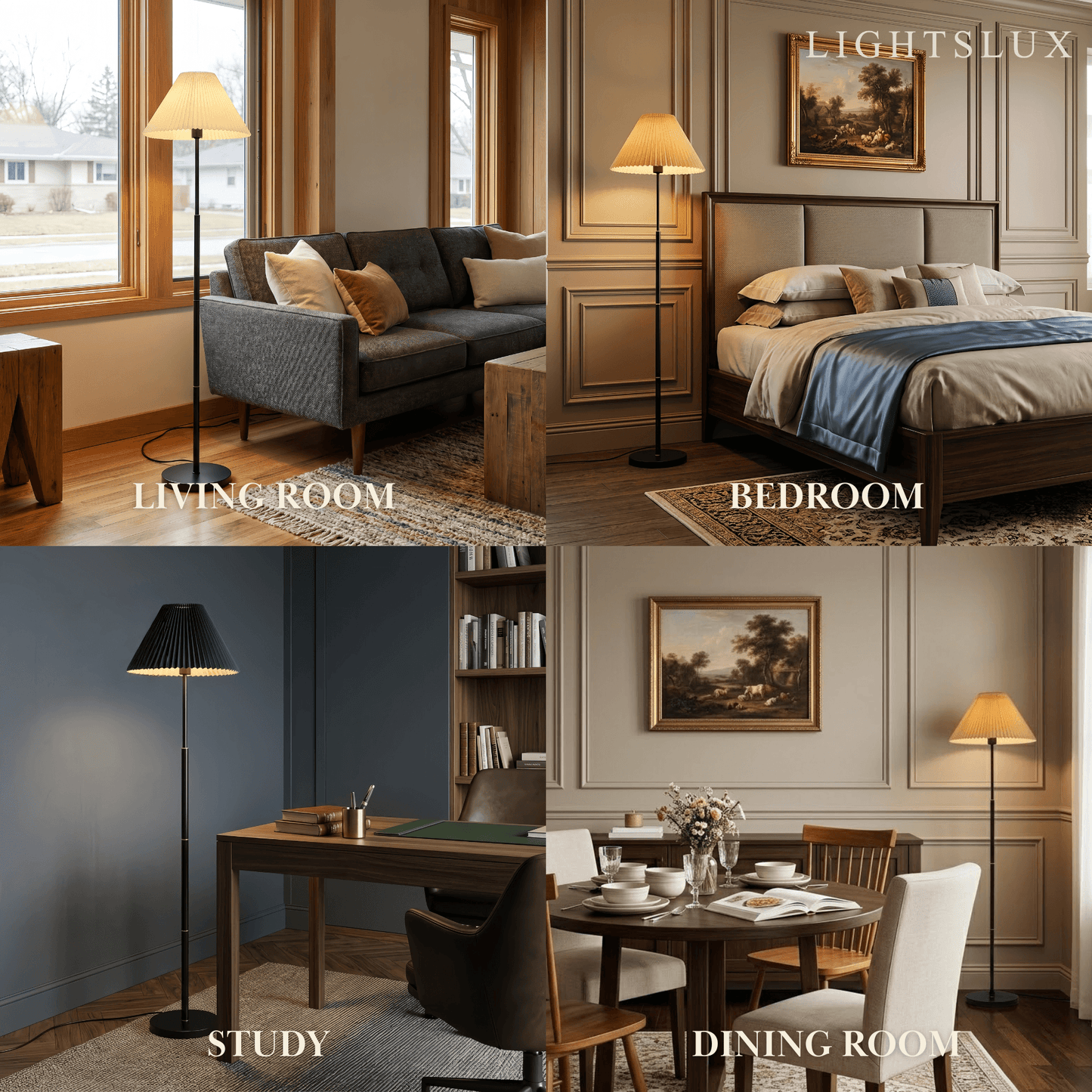 Crema Vintage Floor Lamp