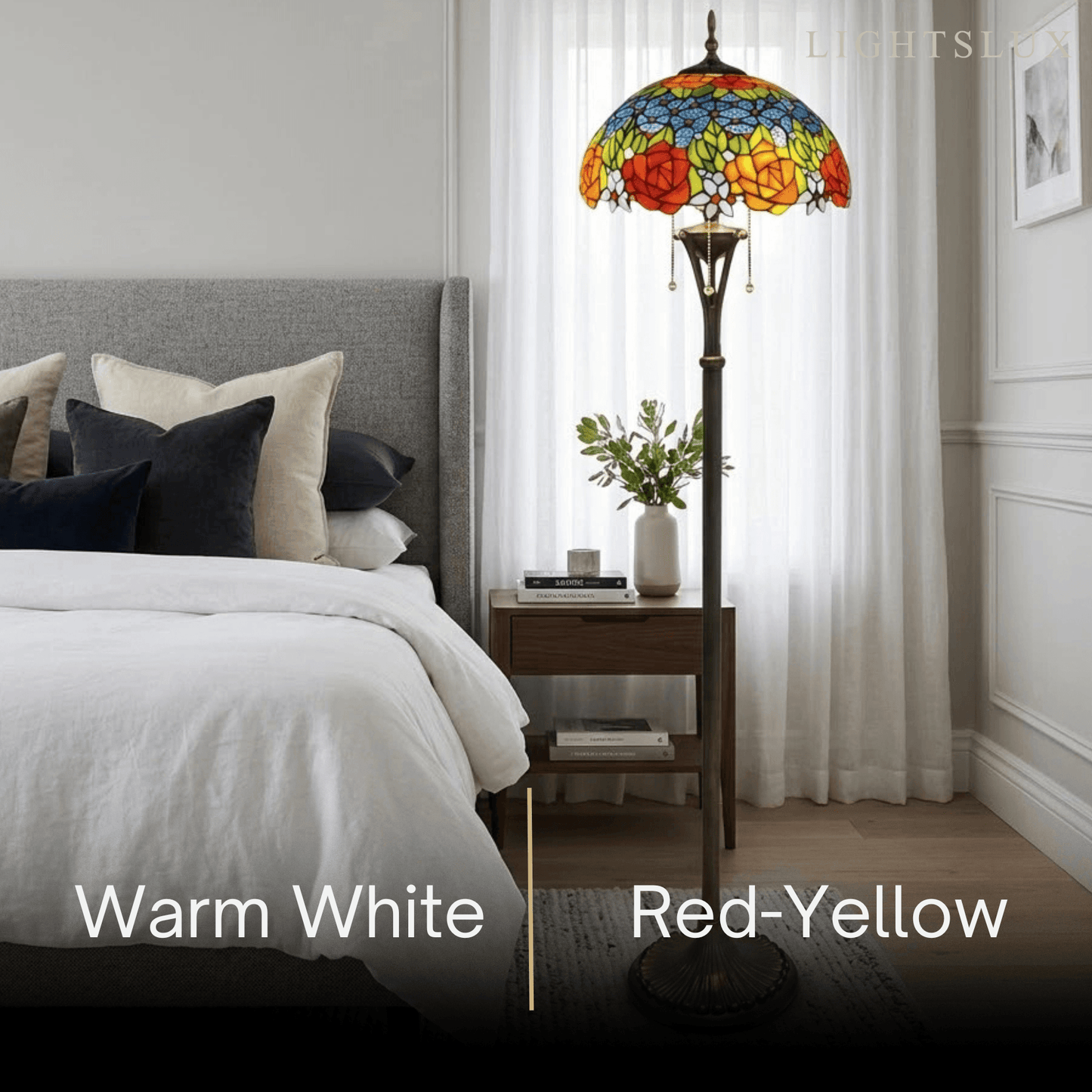 Mahara Vintage Metal Floor Lamp