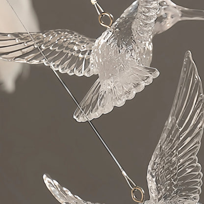 Lunara Art Deco Feather Chandelier