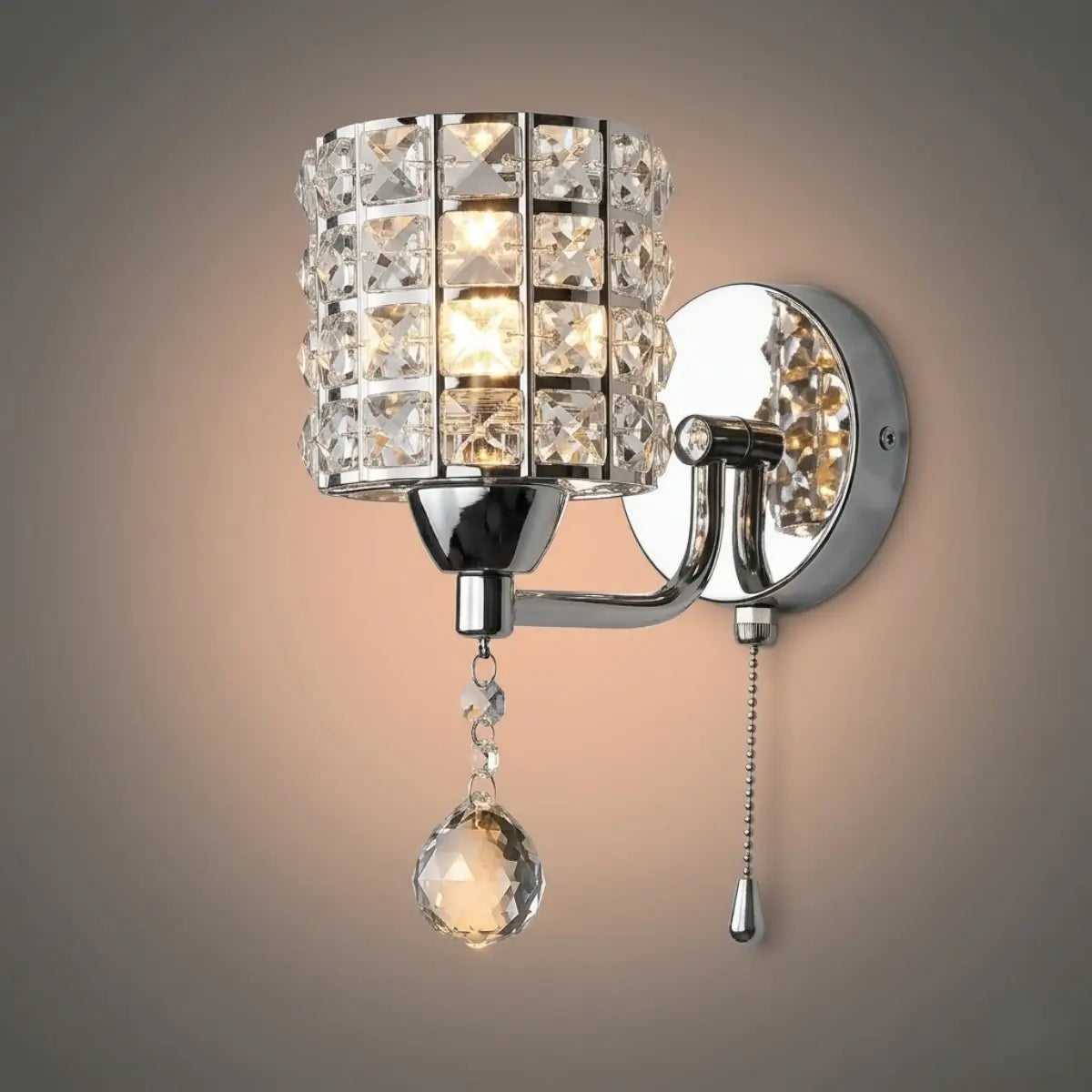 Excelis Modern Crystal Wall Lamp