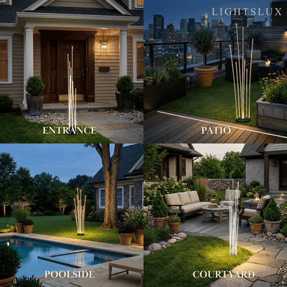 Arcato Art Deco Optical Fiber LED Path Light