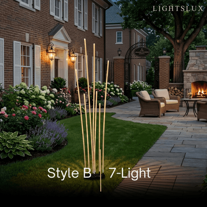 Arcato Art Deco Optical Fiber LED Path Light