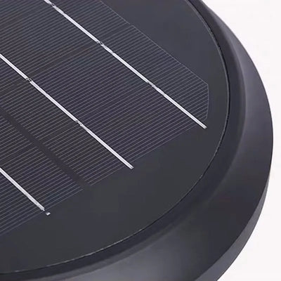 Modern Diamond Outdoor Pillar Light  Solar 