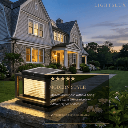 Modern_LED_Outdoor_Pillar_Lights_-_Black