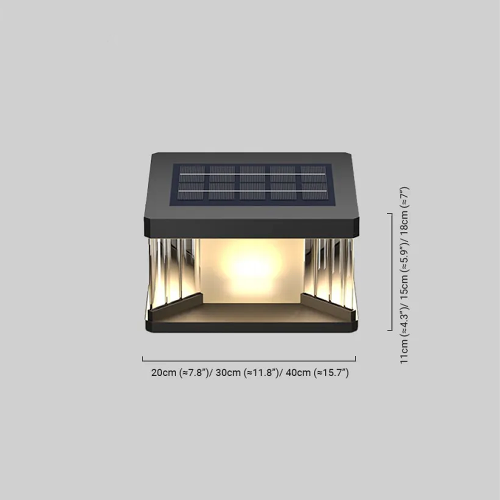 Modern Outdoor Pillar/Pathway Lights