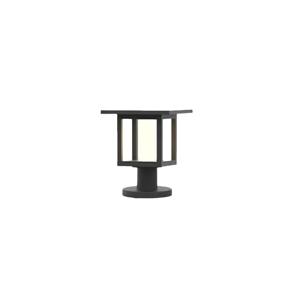 Modern Solar Pathway Lights  - Black