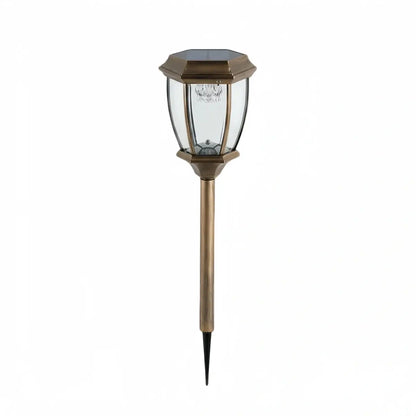 Outdoor Pathway Lights - Black Metal