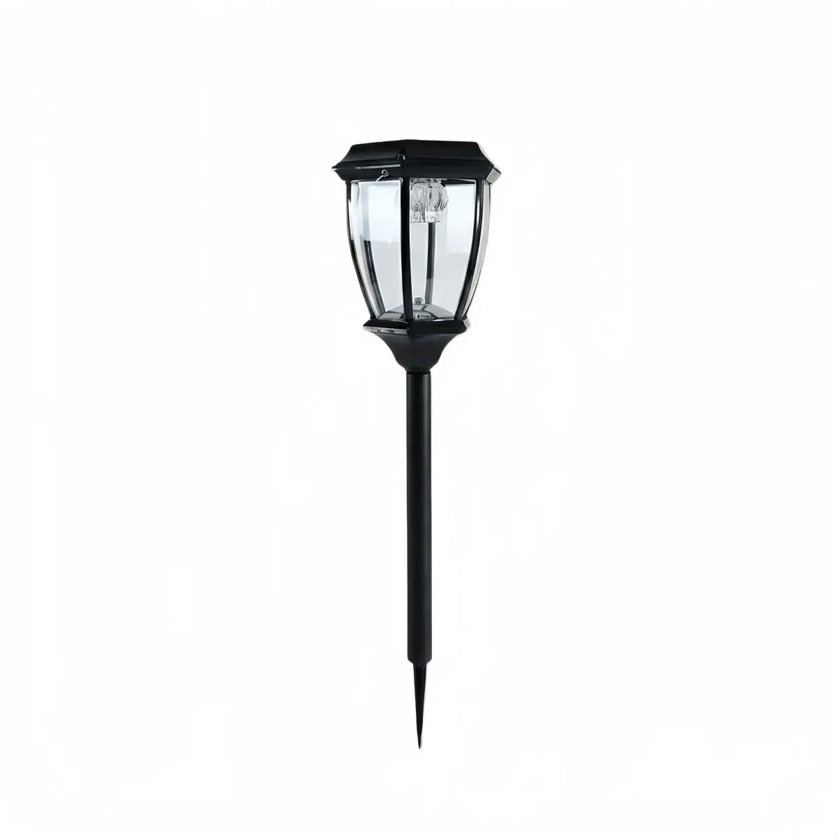 Outdoor Pathway Lights - Black Metal
