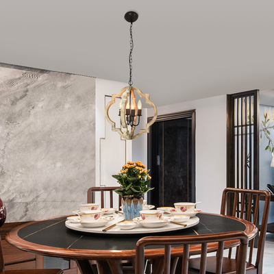 Wood Chandelier  for Dining Room