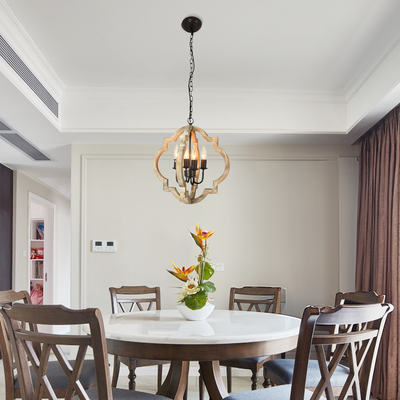 4-Light Candle Lantern for Dining Room