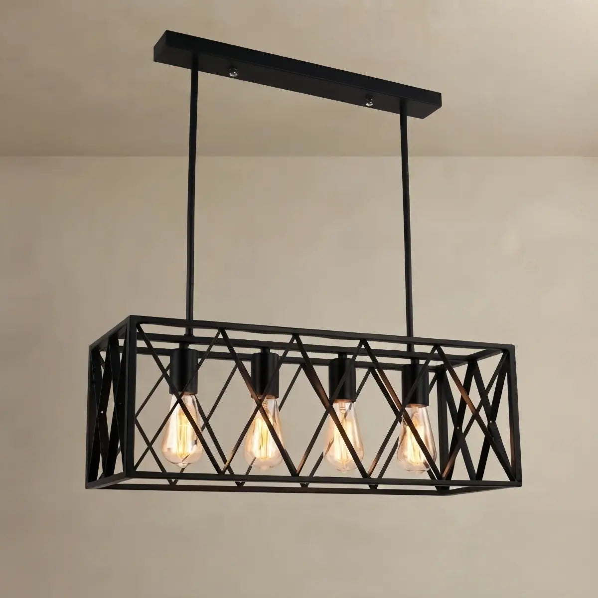 Irondale Industrial Pendant Light -- Metal for Dining Room Kitchen