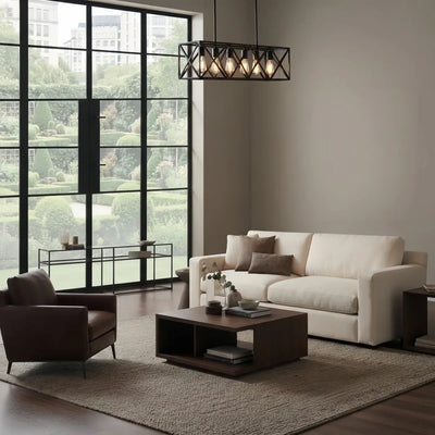 HL007Irondale Industrial Pendant Light -- Metal for Living Room 