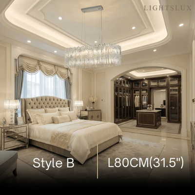  Luxury Crystal Chandelier --Clear for Bedroom