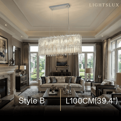 Excelis Luxury Crystal Chandelier --Clear for Room