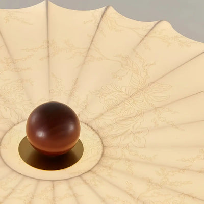
Retro_Ceiling_Light--Fabric_Wood_for_Study Room