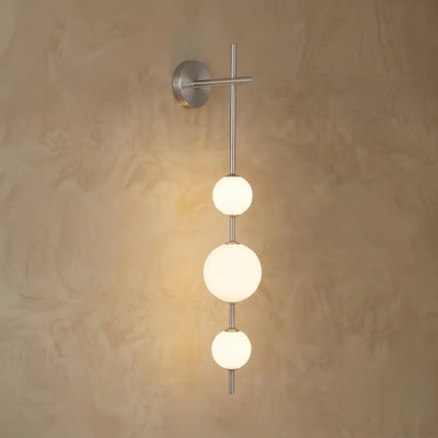 Vivara Modern Alabaster Wall Lamp -- Spheres for Living Room
