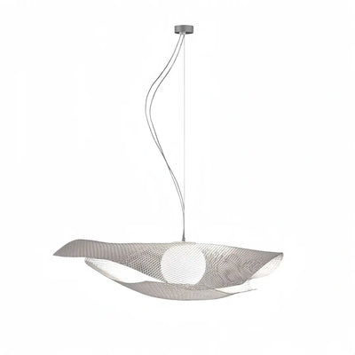 Velora Art Deco Pendant Light - Stainless Steel - 3 Color Temps for Dining Room Study