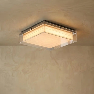 Prisma Modern Ceiling Light -- Acrylic Square for Living Room