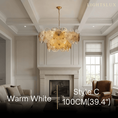 Excelis Modern Pendant Light- Glass Metal  for Dining & Living