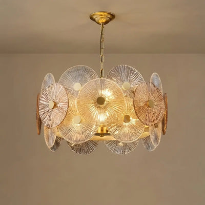 Excelis Modern Pendant Light- Glass Metal  for Dining & Living