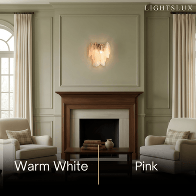 Lunara French Style Wall Lamp – Iron & Glass for Living Room08
