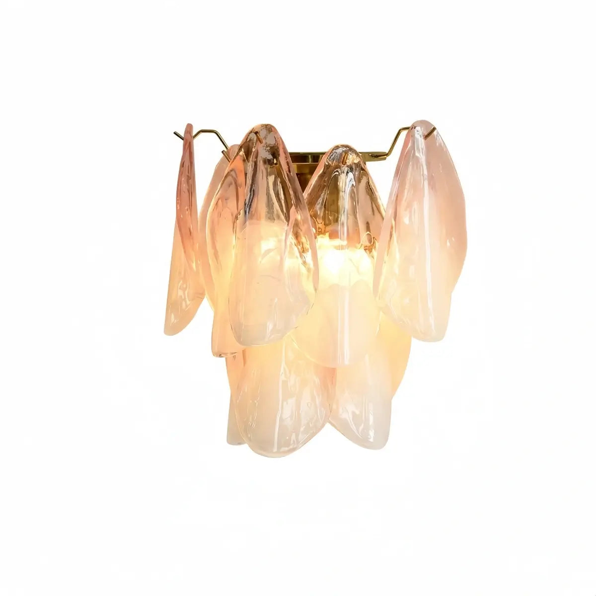 Lunara French Style Wall Lamp – Iron & Glass for Living Room13