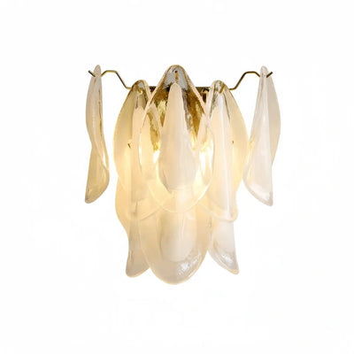 Lunara French Style Wall Lamp – Iron & Glass for Living Room14